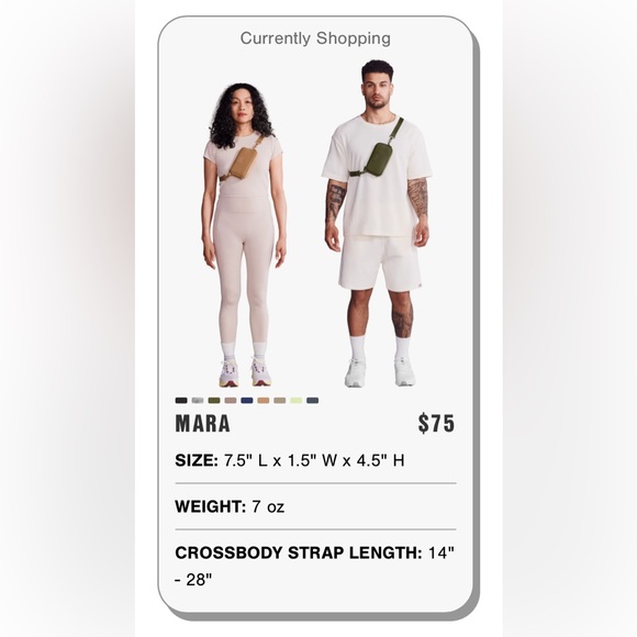 Dagne Dover | NWT Black Mara Neoprene Phone Sling - Picture 9 of 9